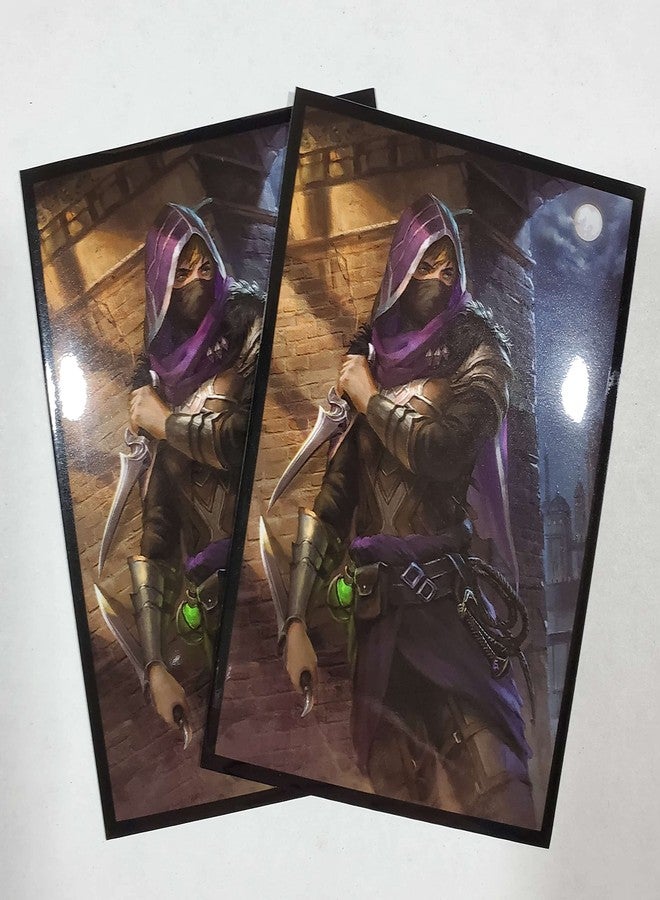 Fantasy North Eldragin Raithe - Assassin at Dusk - 100 Card Sleeves (FN8S-B) - Fantasy North (Glossy) - Image 2